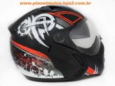 CAPACETE PEELS MIX PRETO 60